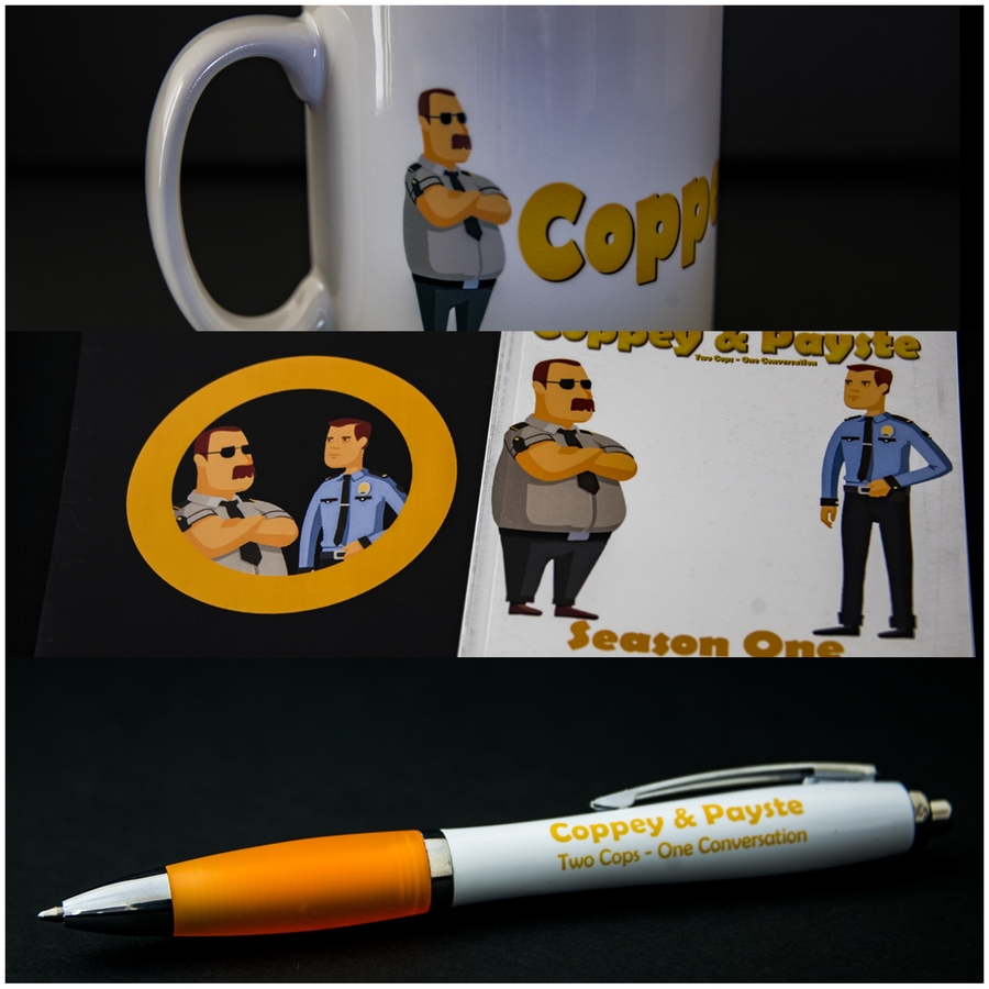 Mug, Comic and Pen